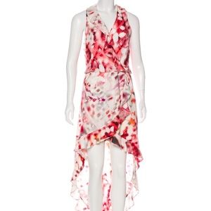 Parker Silk High-Low dress